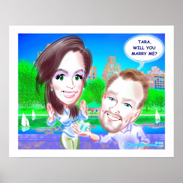 Affiche Caricature 2015a de la proposition d'eau du Conser (Devant)