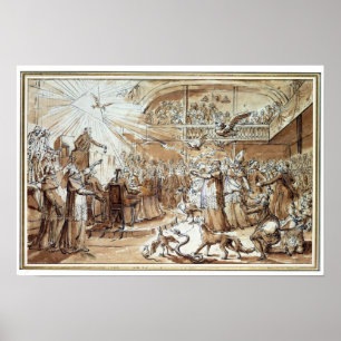 Affiche Caricature du clergé