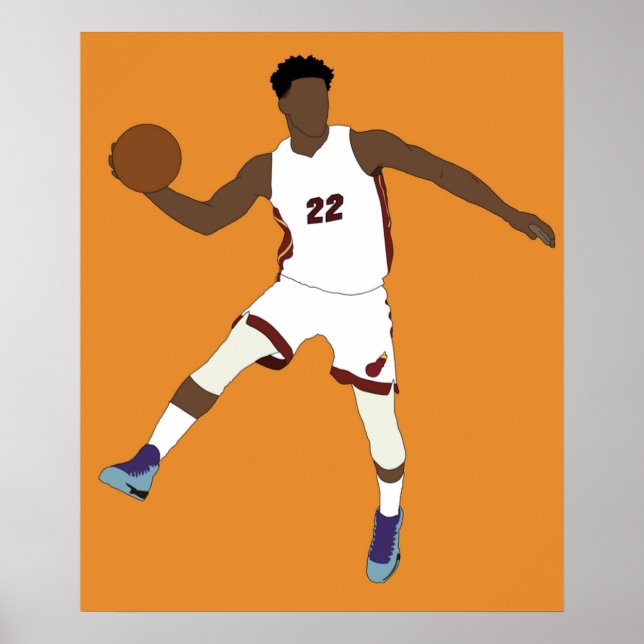 Affiche Caricature Jimmy Butler (Devant)