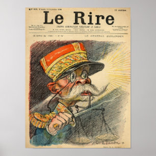 Affiche Caricature of General Zurlinden