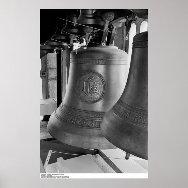 Affiche Carillon Bells, UCR, janvier 1967 (Devant)