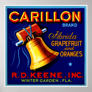 Affiche Carillon Florida Grapefruits