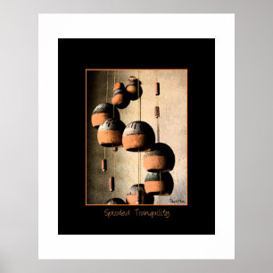 Affiche Carillons en terre cuite de style sud-ouest nature