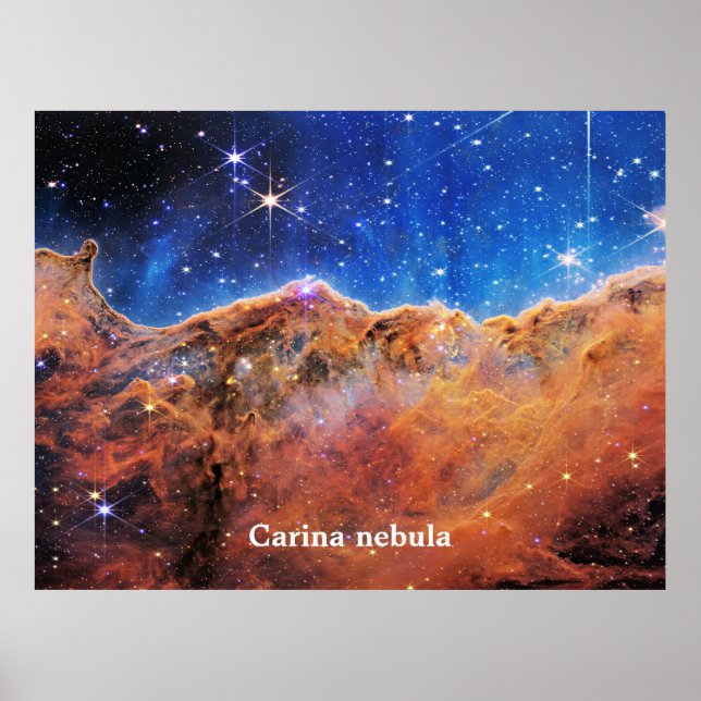 Affiche Carina nebula (Devant)
