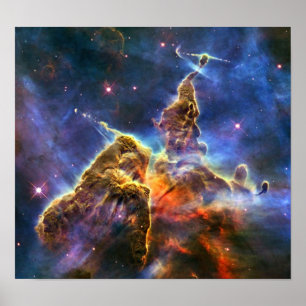 Affiche Carina Nebula (télescope Hubble)