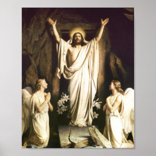 Affiche Carl Bloch - Résurrection Du Christ