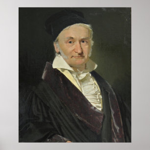 Affiche Carl F Gauss