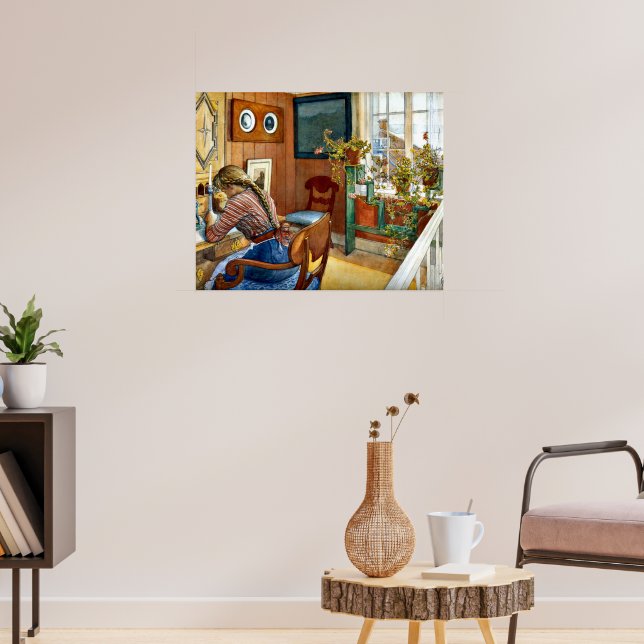 Affiche Carl Larsson — Correspondance (Salon 3)