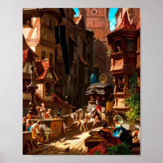 Affiche Carl Spitzweig