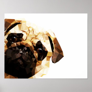 Affiche Carlin de l'art à basse polarité