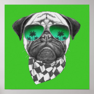 Affiche Carlin de Miami