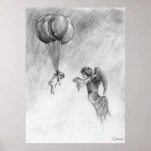 Affiche Carlin et ange