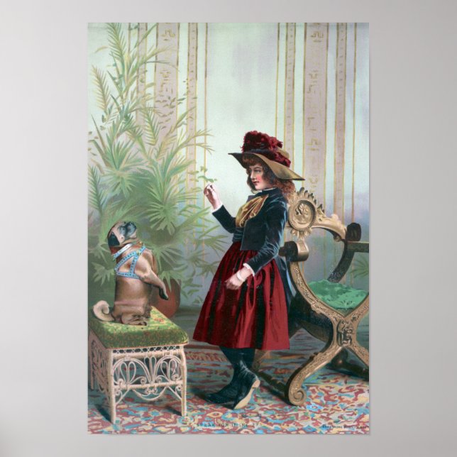 Affiche Carlin vintage (Devant)