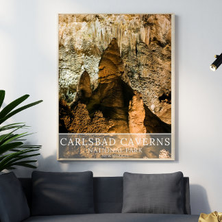 Affiche Carlsbad Caverns NP, NM