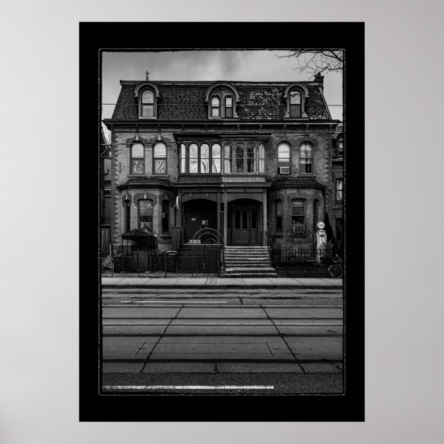 Affiche Carlton Street No 17 avec frontière (Devant)