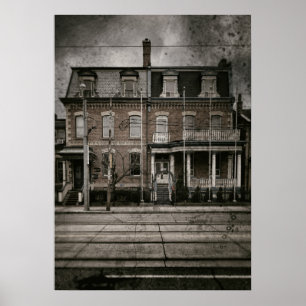 Affiche Carlton Street No 9 Old Film Version