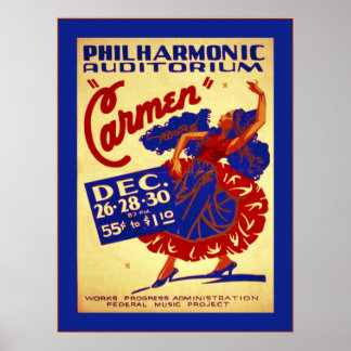Affiche Carmen