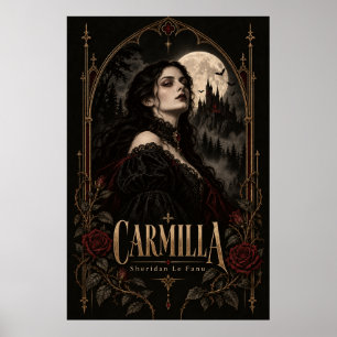 Affiche Carmilla – Sheridan Le Fanu Vampire Gothique