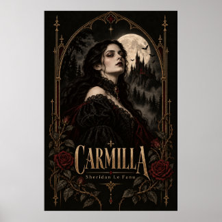 Affiche Carmilla – Sheridan Le Fanu Vampire Gothique 