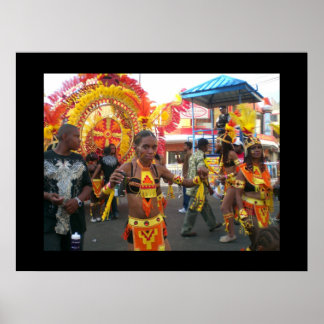 Affiche Carnaval à Trinidad 2010