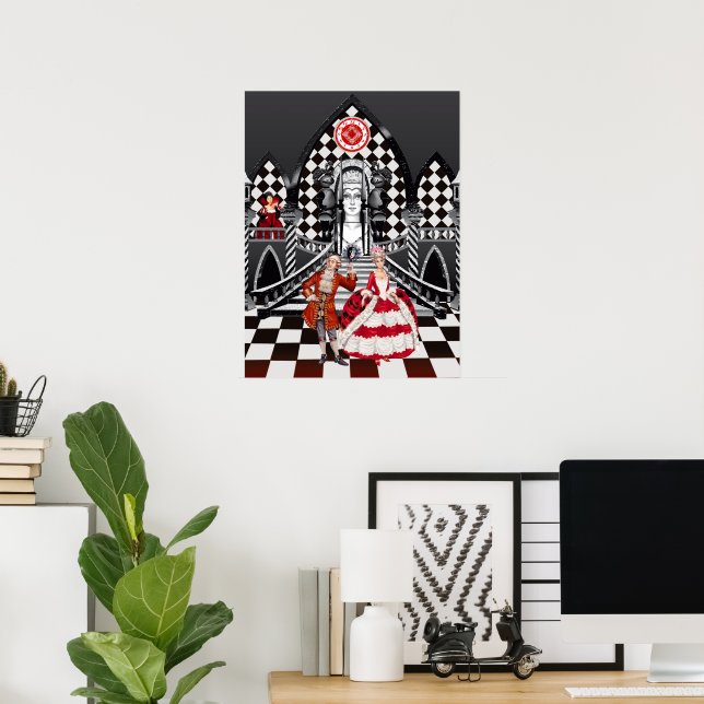 Affiche Carnaval dans un pays magique (Bureau à domicile)