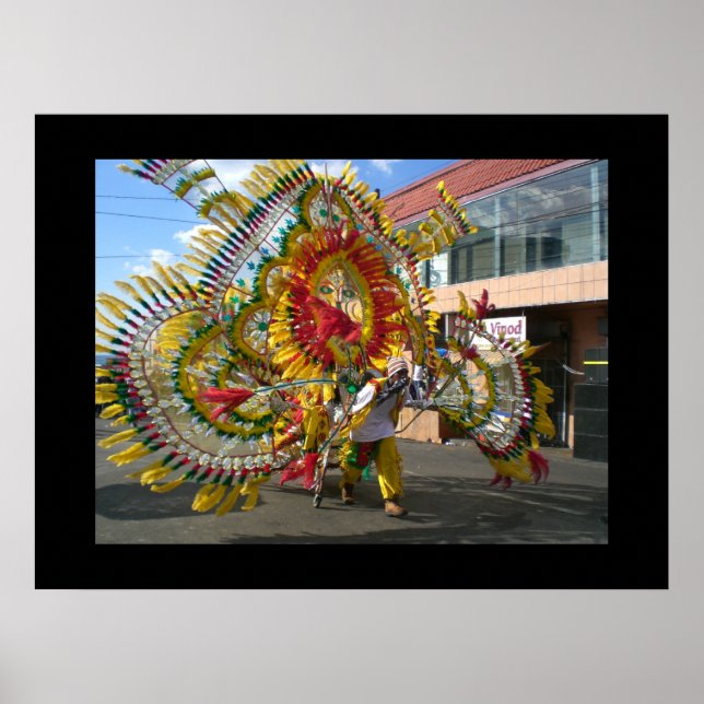 Affiche Carnaval Trinidad 2010 (Devant)