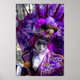Affiche Carnival Costume, Venice