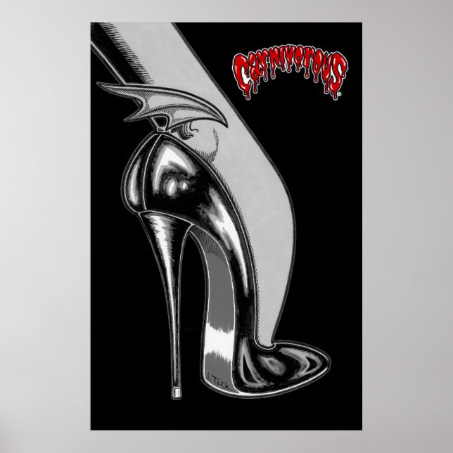 Affiche Carnivorous™/Vampy High-Heel (Devant)