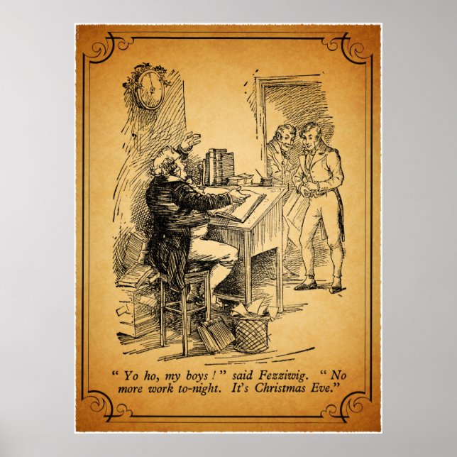 Affiche Carol de Noël : C'est la veille de Noël (Devant)