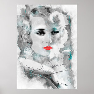 Affiche Carole Lombard