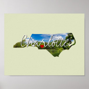 Affiche Caroline du Nord Infos photo et nom de ville