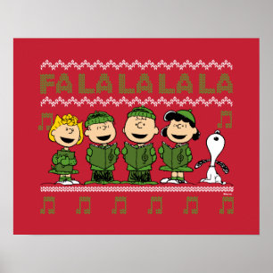 Affiche Caroling Christmas Sweater Graphic