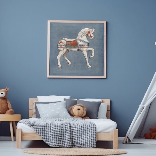 Affiche Carousel Horse (1935-1942) par Henry Murphy (Créateur téléchargé)