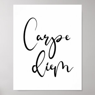Affiche Carpe Diem