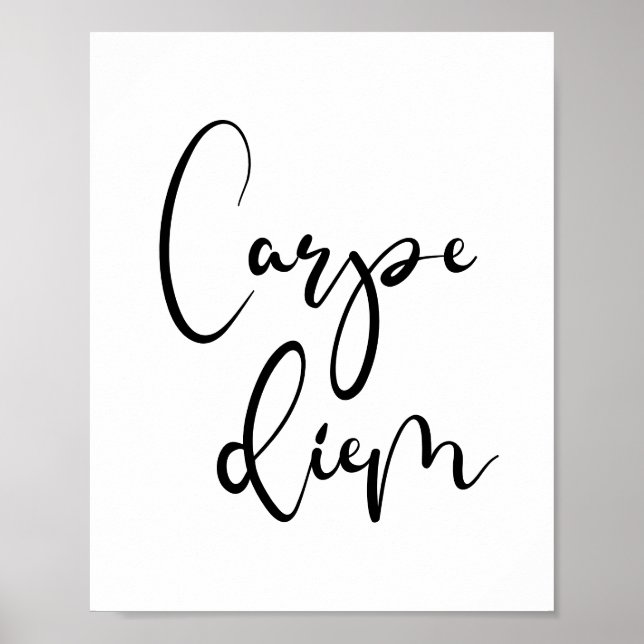 Affiche Carpe Diem (Devant)
