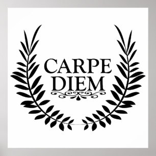 Affiche Carpe diem