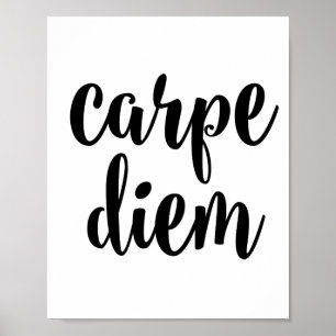 Affiche Carpe diem