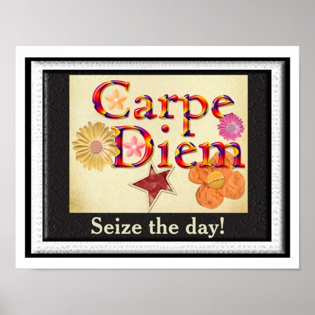 Affiche Carpe Diem - Saisir la journée (Devant)