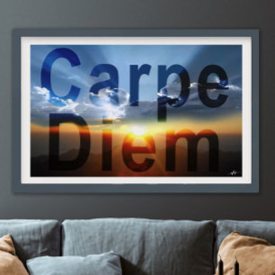 Affiche Carpe Diem Sunrise