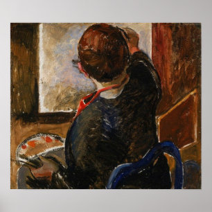 Affiche Carr - Autoportrait 1924