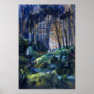 Affiche Carr - Deep Woods 1936