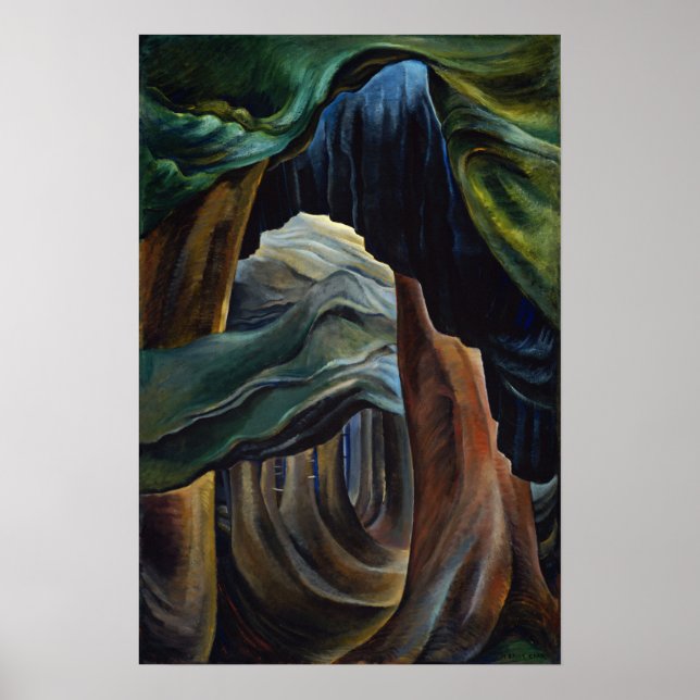 Affiche Carr - Forest (Colombie-Britannique) 1931 (Devant)