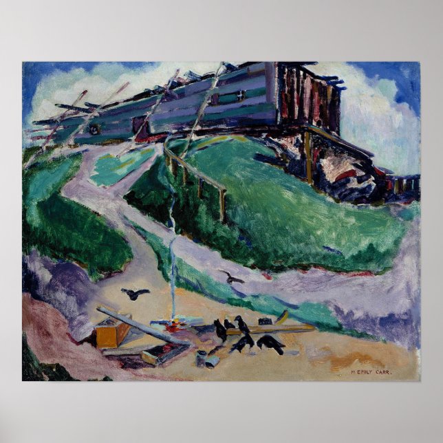 Affiche Carr - Hôtel de ville d'Ucluelet (Devant)