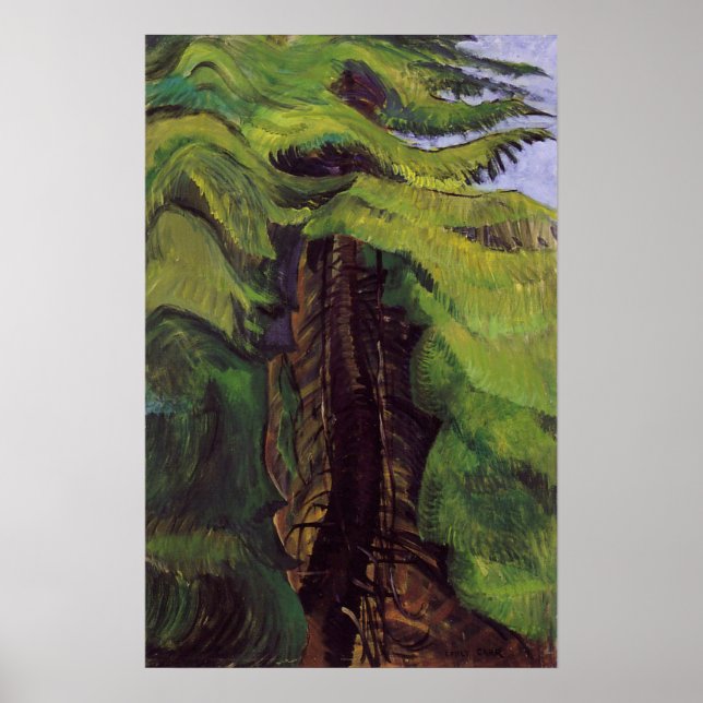 Affiche Carr - Sanctuaire de cèdre 1942 (Devant)