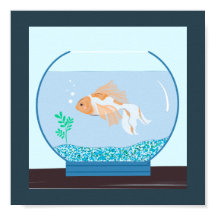 carré d'affiche d'art 8x8