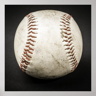 Affiche Carré de baseball Ball