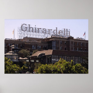 Affiche CARRÉ GHIRARDELLI à SAN FRANCISCO