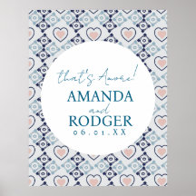 Carreaux et cœurs italiens C'est l'amour