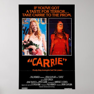 Affiche carrie 1976