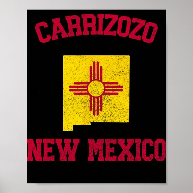 Affiche Carrizozo New Mexico  (Devant)